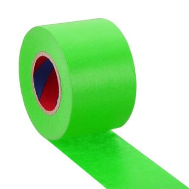 Imagem de PATIKIL Fita adesiva colorida 5 cm x 55 metros, fita de etiquetagem de código de cores para organização de laboratório de ciências de artesanato faça você mesmo, verde