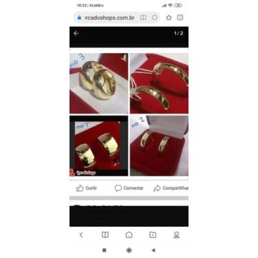 Imagem de Alianças Feitas de Moedas Antigas - Alianças kibrilho , Prata, 32