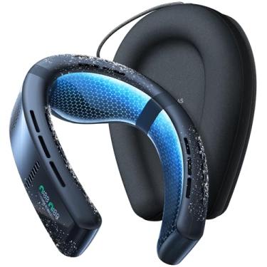 Imagem de TORRAS [COOLiFY Cyber・2024 Flagship] Ar condicionado de pescoço, melhor ventilador de pescoço portátil de resfriamento imersivo recarregável com 6000 mAh, ventiladores de pescoço que sopram ar frio