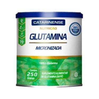 Imagem de Glutamina Pó Catarinense Nutrição Glutamina Micronizada 250g-Unissex