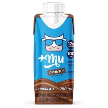 Imagem de Bebida Lactea UHT Chocolate Pronto Para Beber 1und 250ml Mu +Mu-Unissex