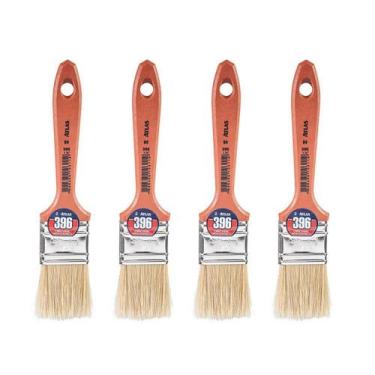 Imagem de Pincel Para Pintura Parede 1 1/2 Verniz Stain Atlas - 4 Uni