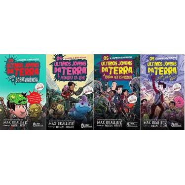 Imagem de KIT 4 LIVROS Os Últimos Jovens da Terra E a corrida do fim do mundo