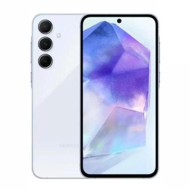 Imagem de Usado: Samsung Galaxy A55 5G 256GB Azul Claro - Muito Bom