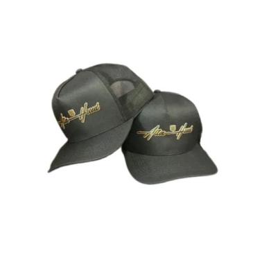 Imagem de Boné Trucker - Emborrachado Altahuul, Preto