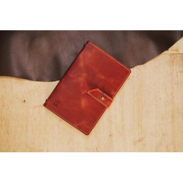 Imagem de Caderno diário p - Cort Couros, Texas Red