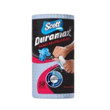 Imagem de Pano SCOTT Duramax 20,1x21,5cm c/ 58un Reutilizável - Kimberly-Clark, 
