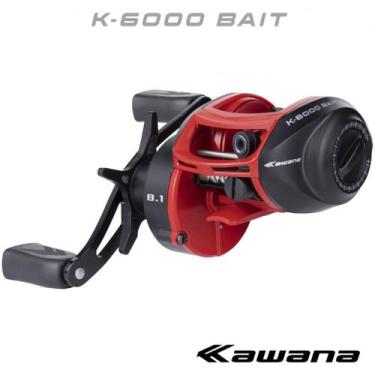 Imagem de Carretilha Kawana k-6000 Bait Anti Cabeleira 8.1 6 Rolamento, Esquerdo