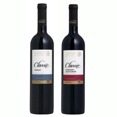 Imagem de Kit 2 Vinho Classic Salton Tannat e Cabernet Sauvignon 750ml