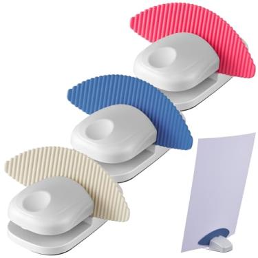 Imagem de Faccito 3 peças de suporte de papel para digitação, tapete antiderrapante, pasta de documentos, com almofadas antiderrapantes, suporte de cópia, grampo de mesa para leitura de papel A4, escritório