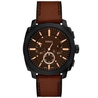 Imagem de Relógio Fossil Masculino Ref: Fs6101/0pn Cronógrafo Black