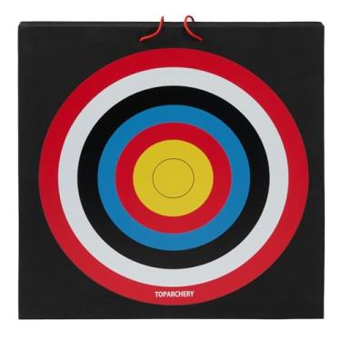 Imagem de TOPARCHERY Alvo De Arco E Flecha Espuma 20'', Bloco Alta Densidade Para Quintal, Faca Arremesso