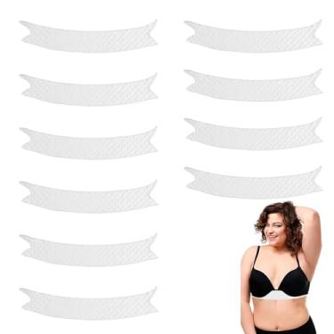 Imagem de Forro de suor, forro de suor para seios – enchimento reutilizável absorvente lavável para esportes diários ioga deslocamento, Branco, Refer to description