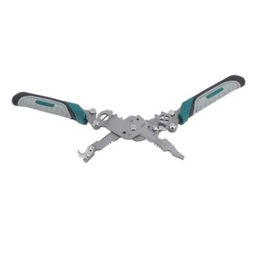 Imagem de Zerodis Fio Crimper Crimper Ferramenta Dobrável Multifuncional para Eletricista 18 Em 1 Alicate de Remoção de Arame para Profissionais Criados a Partir de Aço de Vanádio CR