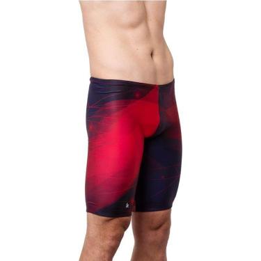 Imagem de BERMUDA DE NATAÇÃO RACE TECH COM PROTEÇÃO UV 50+ KAUNA-Masculino