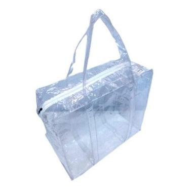 Imagem de Sacola Transparente Para Presidio Bolsa De Jumbo Grande - Bolsa para J