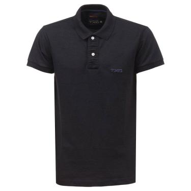 Imagem de Camisa Gola Polo Masculina Preta TXC 38387