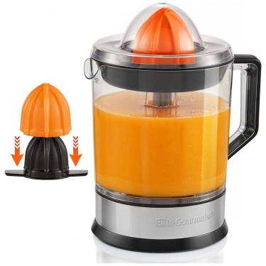 Imagem de Extrator de Suco de Citrus Elite Gourmet ETS740 Livre de BPA com 2 Cones, Compacto, Alta Capacidade, Controle de Polpa, Laranjas, Limões,