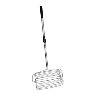 Imagem de RNXRZANK Ferramenta para Pegar Bolas de Tênis, Cesta Telescópica com Rodinhas, Leve para Pegar Facilmente, Pegador de Pickleball Superior para, Grande