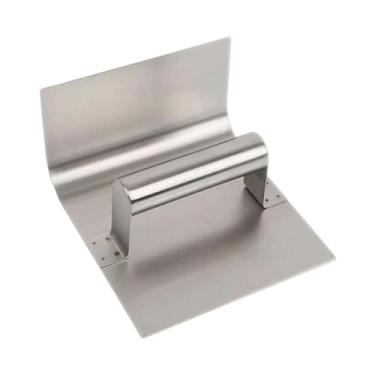 Imagem de ShengQuanHao Ferramenta para Cantos de Drywall, Desempenadeira de Meio-fio, Desempenadeira de Concreto Multiuso Feita de aço Inoxidável Profissional, Desempenadeir