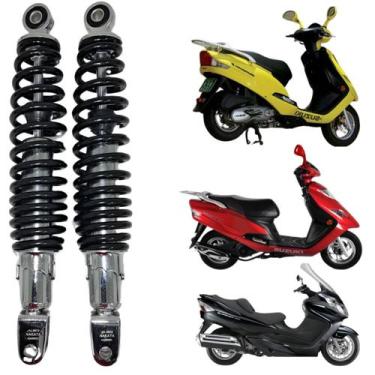 Imagem de Par De Amortecedores Traseiros Nakata Direito E Esquerdo Suzuki Burgma