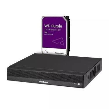 Imagem de DVR MHDX 1116-C Com HD 4TB 16 Canais Full HD Intelbras Gravador de Víd
