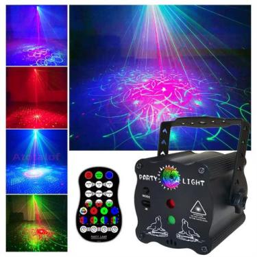 Imagem de Projetor Laser Light Show pronto para festa de Natal - bubusan