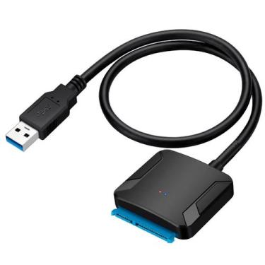Imagem de Cabo Adaptador SATA Para HD Externo SATA USB 3.0 Conversor - Lotus