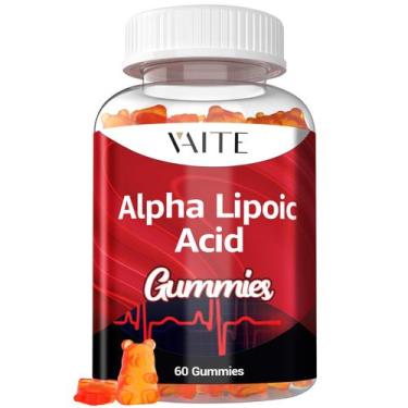 Imagem de Suplemento: Gomas de ácido alfa lipóico VAITE 1000 mg, 60 comprimidos 
