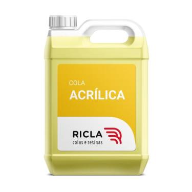 Imagem de Cola Acrílica Tack Permanente 5KG RICLACOL 1700