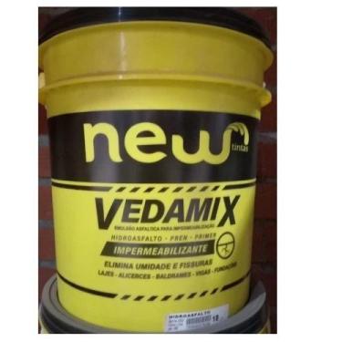 Imagem de Hidroasfalto Impermeabilizante New Tintas 18kg para Proteção de Superf