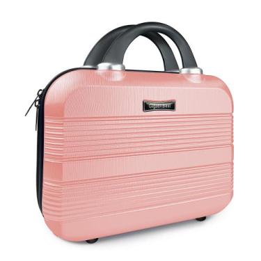 Imagem de Estojo de viagem de maquiagem GigabitBest Portable Hard Shell 34x15x26