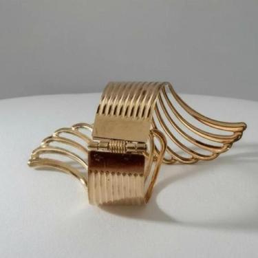 Imagem de Bracelete De Metal Moda Egípcia Pulseira Grega Romana Com Mola Festas 