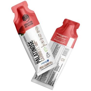 Imagem de Palatinose carbo gel alquimia da saúde 60g, Morango