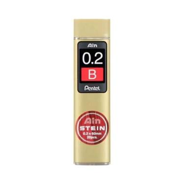 Imagem de Lápis Mecânico Pentel Ultra Fino HB/2B Com Núcleo De Resina Preta 0.3 