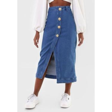 Imagem de Saia MIDI lança perfume -Tamanho G - Lari