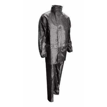 Imagem de Capa De Chuva Para Moto Impermeavel Preta M