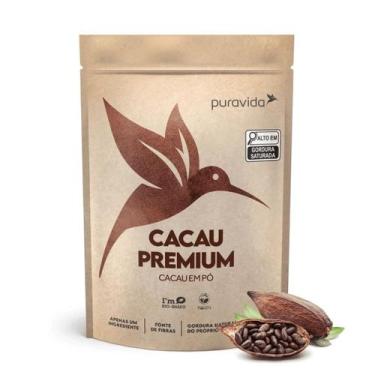 Imagem de Cacau Premium 100% Cacau em Pó Puravida  250g