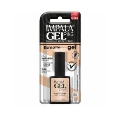 Imagem de Esmalte em Gel Plus Transparente Admirável Impala 8ML