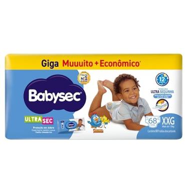 Imagem de FRALDA BABYSEC ULTRA GIGA XXG 68 UNIDADES