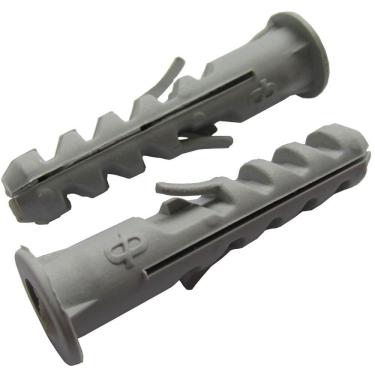 Imagem de Bucha De Fixação 8 Mm De Nylon Com Anel 10 Peças - Buc404 - Foxmix Bucha Fixacao 8mm C-anel Nylon C-10pcs Buc404