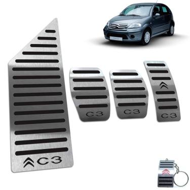 Imagem de Descanso + Pedaleira Manual Citroen C3 2003 A 2012 Preto