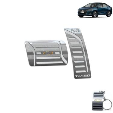 Imagem de Pedaleira Automático Chevrolet Onix Plus Turbo 2020 Prata