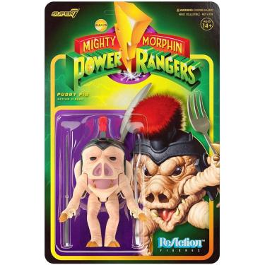Imagem de Mighty Morphin Power Rangers Pudgy Pig Figura de Reação
