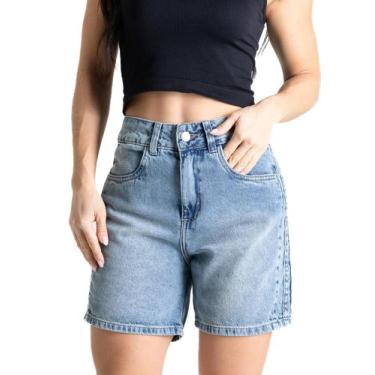 Imagem de Shorts Jeans Sawary - 280742 - Azul médio 42, Azul, 42