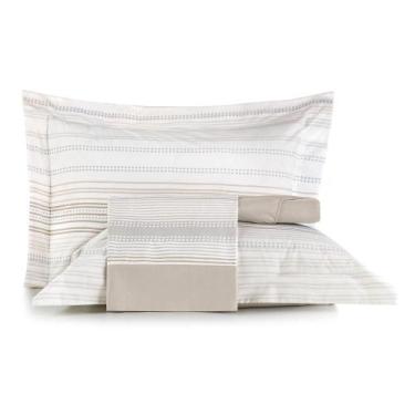 Imagem de Jogo de Cama King 4 Peças Altenburg Algodão Lux 200 Fios Cinema