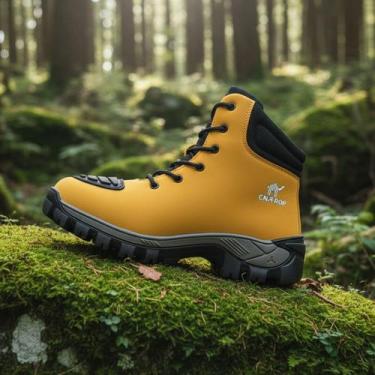 Imagem de Coturno Adventure Masculino Militar Impermeável Tratorado Confortável 