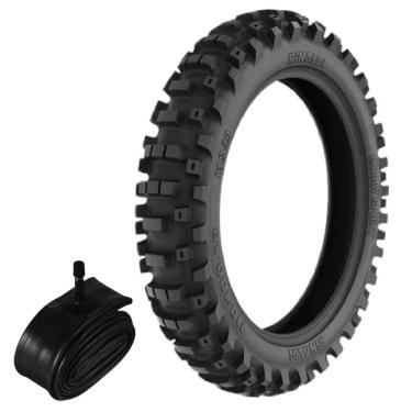 Imagem de Kit Pneu 110/100-18 64r Ms49 Rinaldi + Camara 4mm Rinaldi