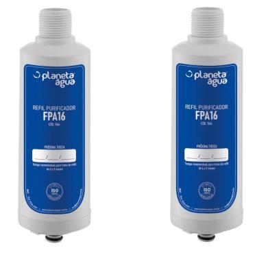 Imagem de Kit 2 un Refil Filtro Fpa16 -  Purificador Água Libell, Aqua Flex, Bebedouros de Pressão Press, Press Baby e Press Side.
