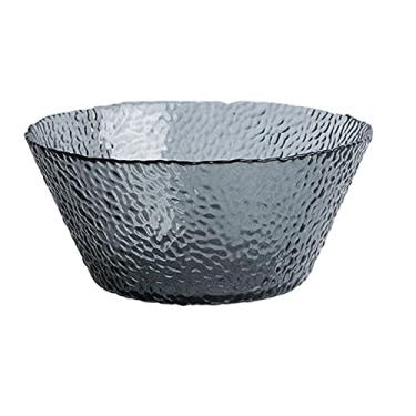 Imagem de WYUYIWH Tigelas para cozinha tigela de salada de vidro tigela de frutas doméstica criativa café da manhã louça prato de frutas tigela grande tigela em forma de chapéu de chuva para lanche, sobremesa